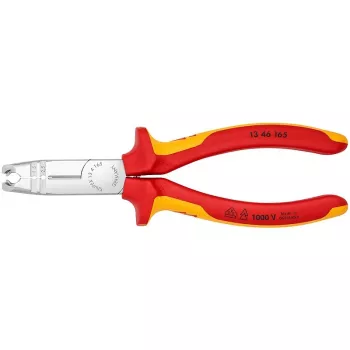 Knipex 13 46 165 kabelių nuėmiklis Raudona, Geltona