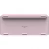 Logitech MX Keys Mini minimalistinė belaidė apšviesta klaviatūra - Rožinė - CENTRAL (DE)