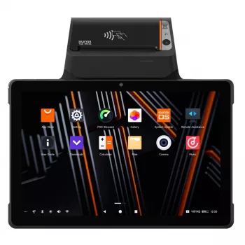 Mobilus terminalas Sunmi V3 Mix, Android 13, 4/32GB, 2+0,3MP kamera, 4G, pirštų atspaudų skaitytuvas, 80mm spausdintuvas, Sunmi 1101 skaitytuvas