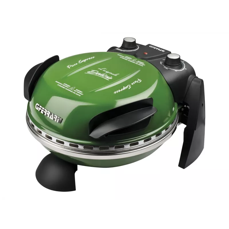 Delizia G1000603 elektrinė picos krosnelė (žalia, 1200 W, picoms iki 31 cm)