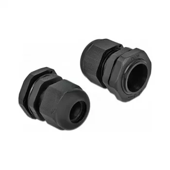 Kabelio įvadas DeLOCK 60218 Juodas Plastikas 10 vnt.