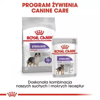 Sausas šunų ėdalas Royal Canin Medium Sterilised Adult 12 kg – sterilizuotiems vidutinių veislių suaugusiems šunims