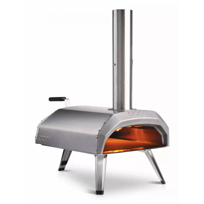 Ooni Karu 12 – nešiojama picos krosnelė, nerūdijantis plienas, 30 cm, 500 °C, 304,8 x 304,8 mm, 15 min