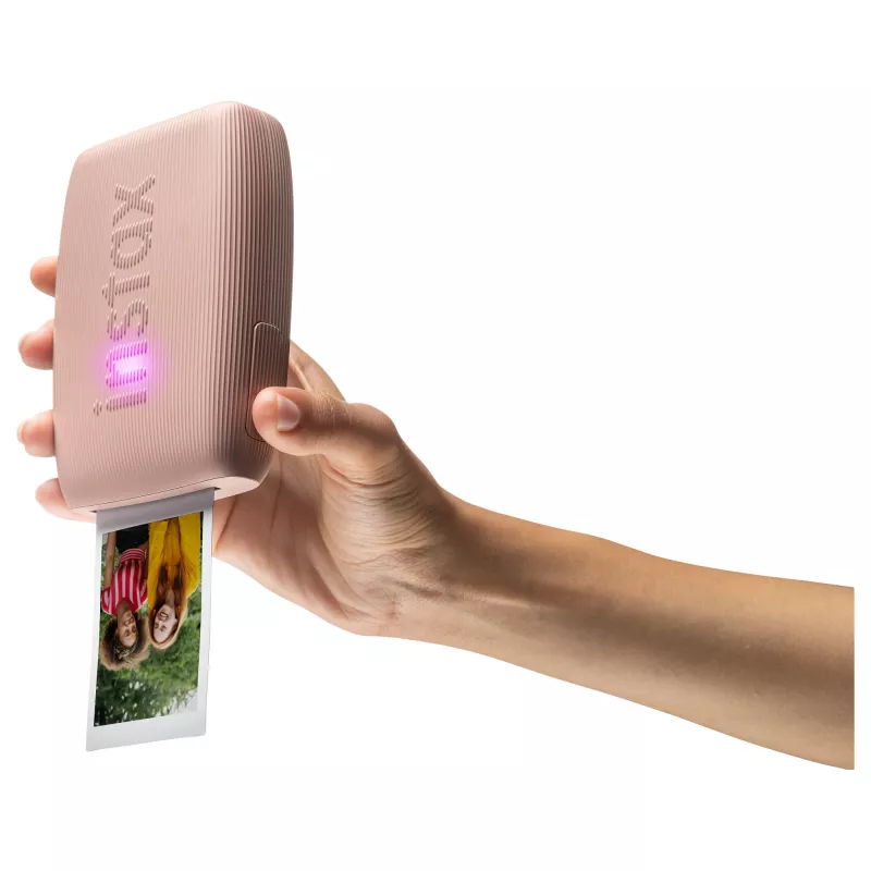 Nešiojamas momentinis spausdintuvas Fujifilm Instax Mini Link 3 rožinis Bluetooth