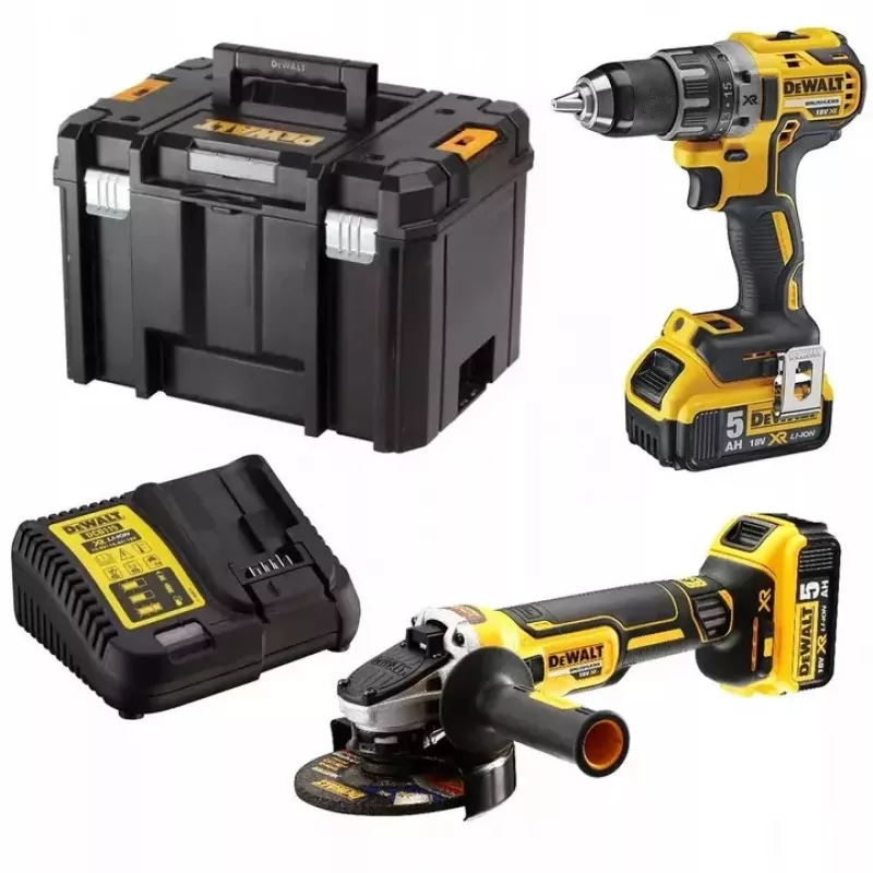 DeWALT 18V belaidis gręžimo ir šlifavimo rinkinys