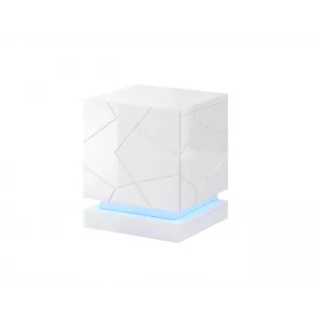 Naktinio staliuko apšvietimo rinkinys Cama Meble QIU – paviršinis mėlynas LED, maitinamas iš tinklo, 2 vnt.