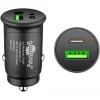 Automobilinis įkroviklis Goobay 59521 universalus juodas USB-C PD 27W greitasis įkrovimas