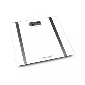 Asmeninės kūno svarstyklės Esperanza Samba EBS018W – elektroninės, 180 kg, baltos
