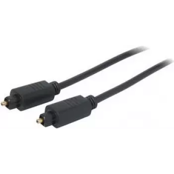 shiverpeaks 5.0m Toslink – Toslink – TOSLINK – Kištukas – TOSLINK – Kištukas – Auksuotas – Juodas (BS69004-5.0)