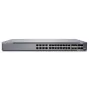 Juniper EX4100-24P valdomas jungiklis, 24 prievadai PoE+, 4x 10G SFP+ ir 4x 25G SFP28, pertekliniai ventiliatoriai, 1 kintamosios srovės maitinimo šaltinis
