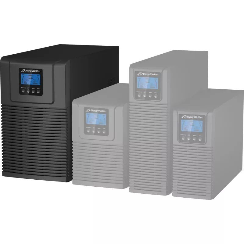 PowerWalker VFI 3000 TGB nepertraukiamo maitinimo šaltinis (UPS) 3 kVA 2700 W 5 lizdai