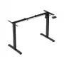 Ergonominis reguliuojamo aukščio stalo rėmas Mark Adler MA-XENO 2.1 — Plieninis, 72–118 cm, Plotis 90–135 cm, Apkrova 80 kg, Juodas