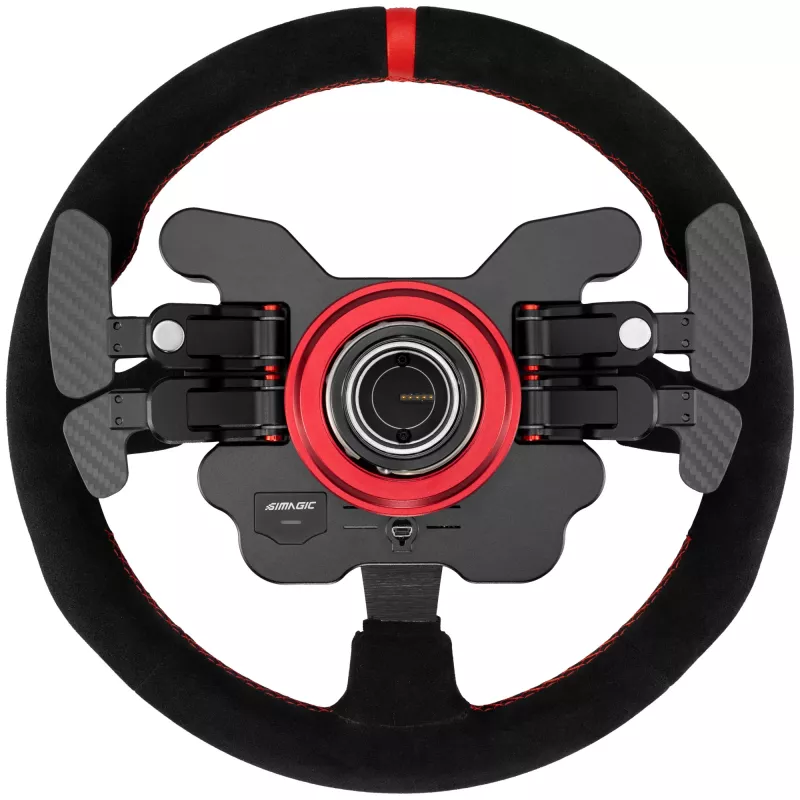Simagic GT1-SR Alcantara vairo ratlankis