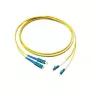 LWL Duplex Patch Laidas Single-mode LC / SC, 9/125, Ilgis: 10m, Good Connections® (LW-910LS)