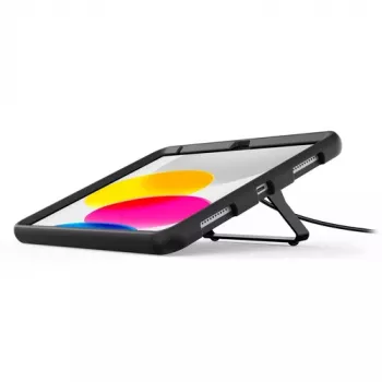 Compulocks iPad 10,2 Secured Kickstand – Apsauginis rėmelis ir stovas planšetei – Metalas, guma – Juoda – Skirta Apple 10,9 col. iPad (102KS01KL)