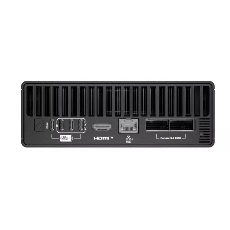 MSI EdgeXpert AI Superkompiuteris, NVIDIA DGX Spark GB10 Grace Blackwell Architektūra, 128 GB LPDDR5 Unify atmintis, 4 TB SSD, ARM procesorius, WiFi 7, BT 5.3, NVIDIA DGX OS - EDGEXPERT NVIDIA DGX GB10 128GB 4TB