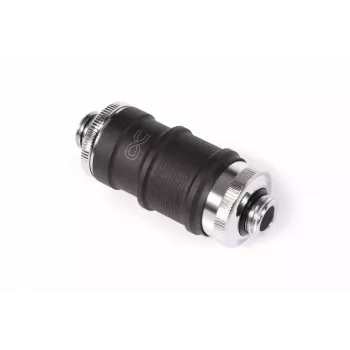 Greitasis jungiklis vandens blokams Alphacool ES 13876 (žalvaris, nikelis, plastikas, juoda/chromas)