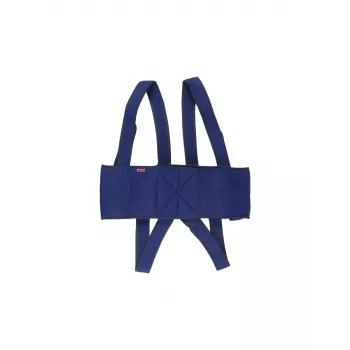 Stabilizacinis diržas vežimėliui Aston Secubac IV 681022 – tekstilinis, reguliuojamas Velcro, 150 cm ilgio, 20 cm pločio, mėlynas