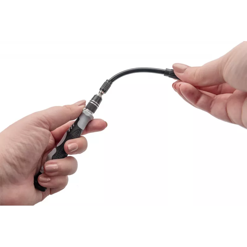 Atsuktuvų rinkinys preciziniams darbams Digitus 115 dalių, 98 antgaliai Security Torx Hex Phillips