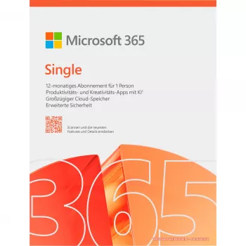 Microsoft 365 Personal [DE] 1 metų prenumerata be laikmenos FY25H2, skirta Windows >10 / MacOS