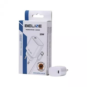 Įkroviklis 20W USB-C su USB-C laidu baltas
