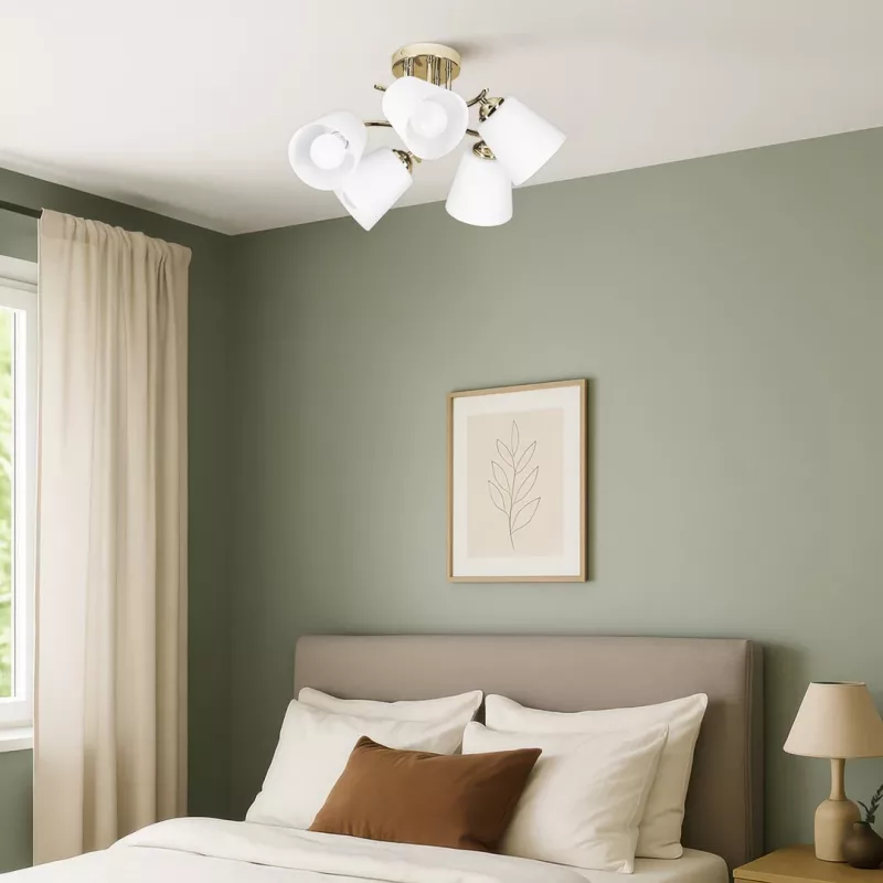 Pakabinamas šviestuvas Activejet AJE-EMILY 3P GOLD E27 3x40W