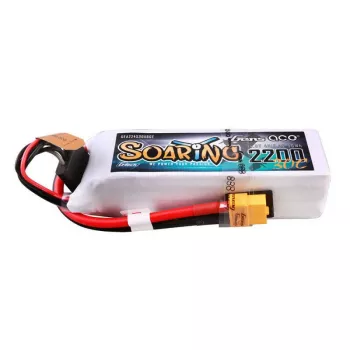 Gens Ace GEA224S30X6GT G-Tech Soaring 2200mAh 14.8V 30C 4S1P LiPo baterija su XT60 jungtimi