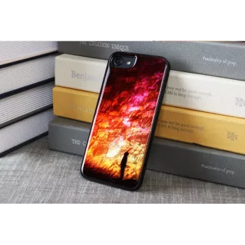 Apsauginis dėklas iKins Apple iPhone 8/7 — žvaigždėtos nakties juodas