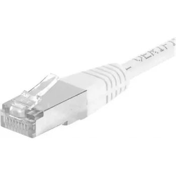 Dexlan 858360 0,5 m Cat6a S/FTP baltas tinklo kabelis