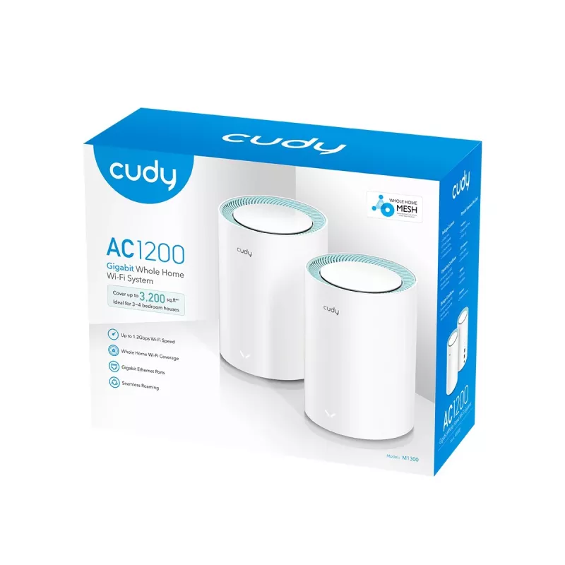 Cudy M1300 2-PACK belaidžio tinklo rinkinys