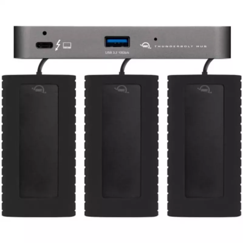 OWC Thunderbolt Hub – 4 x USB-C stalinis centras (OWCTB4HUB5P)