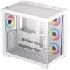 Kompiterio korpusas DeepCool CG530 4F WH Midi Tower Baltas