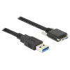 USB laidas DeLOCK 83599 USB 3.2 Gen 1 3m USB A Micro-USB B juodas