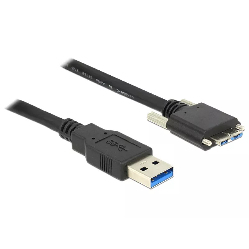 USB laidas DeLOCK 83599 USB 3.2 Gen 1 3m USB A Micro-USB B juodas