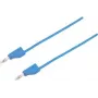 VOLTCRAFT matavimo zondas [4 mm kištukas - 4 mm kištukas] 0,5 m mėlynas MSB-300 (MSB-300-0,5-BL)