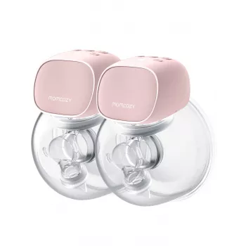 Momcozy S9 Pro Dvigubas Elektrinis Pieno Siurblys Rožinis, 180ml
