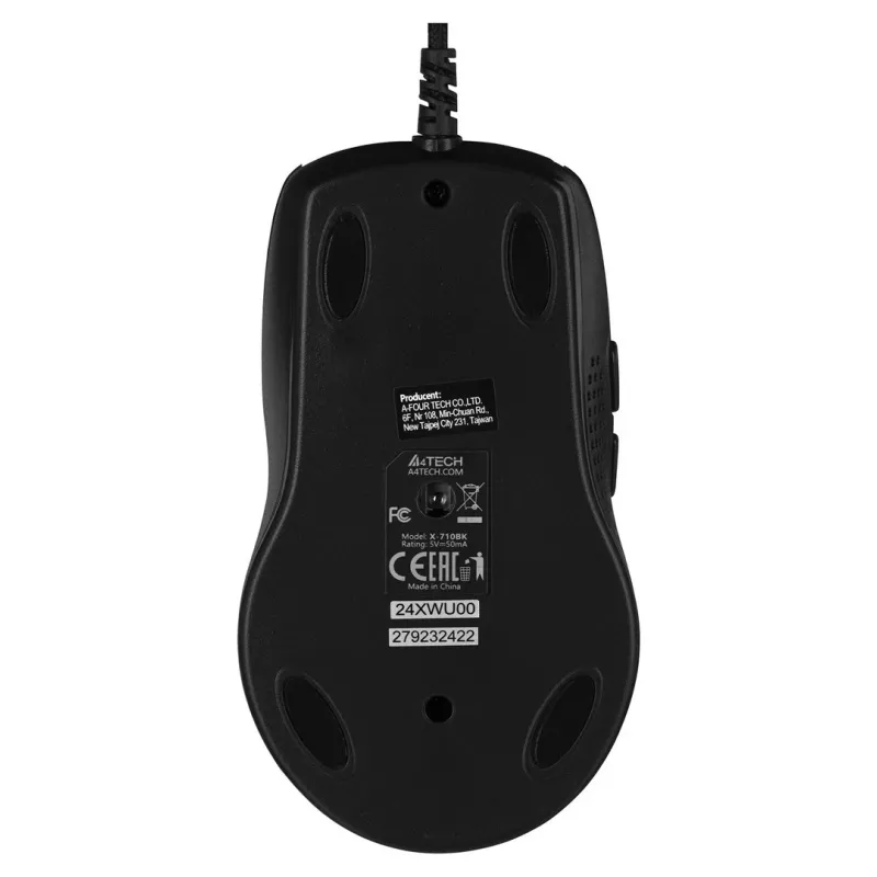A4 Tech X-710 Scroll Wheel PC pelė PC/MAC 2way Gaming