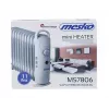 Elektrinis alyvinis radiatorius Mesko MS 7806, 1200 W, baltas