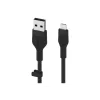 Lightning laidas Belkin CAA008BT1MBK 1m Juodas USB-A į USB-C