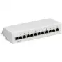 Wentronic Goobay CAT 6 Mini/Stalinis pataisos skydelis, 12 prievadų, pilkas - STP ekranuotas, pilkas (69306)