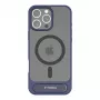 Telefono dėklas Torras Pstand Series, skirtas iPhone 16 Pro – mėlynas, plonas, lengvas, apsauginis