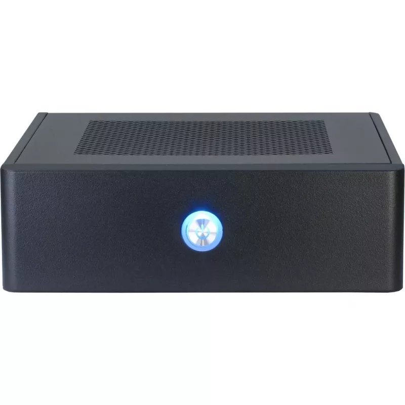 Kompaktiškas ITX korpusas Inter-Tech ITX-601 Desktop juodas