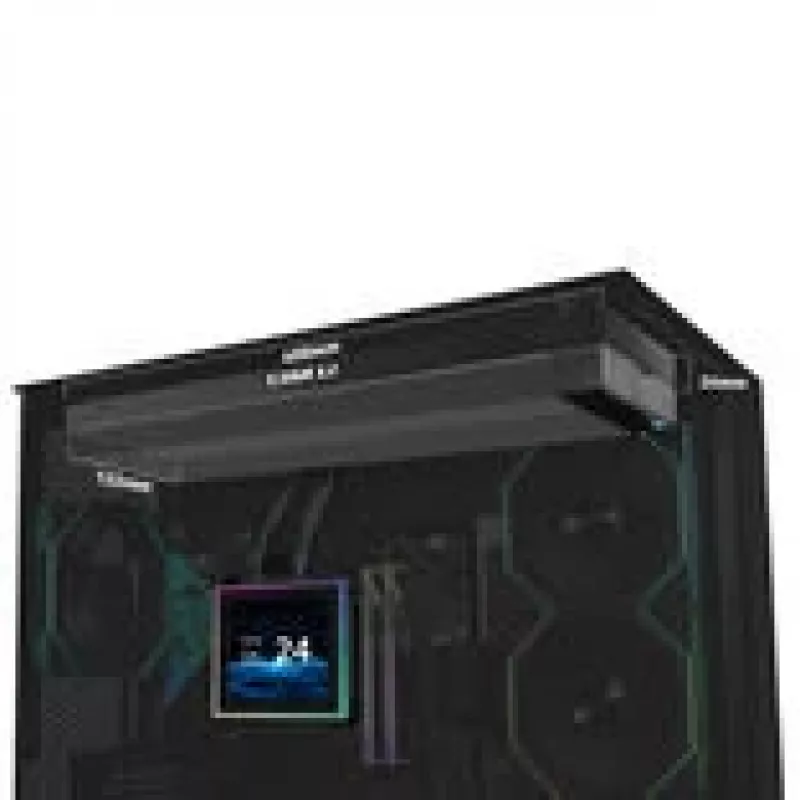 AiO skystas aušintuvas Lian Li HydroShift II LCD-S 360mm — RGB LCD ekranas, be ventiliatorių