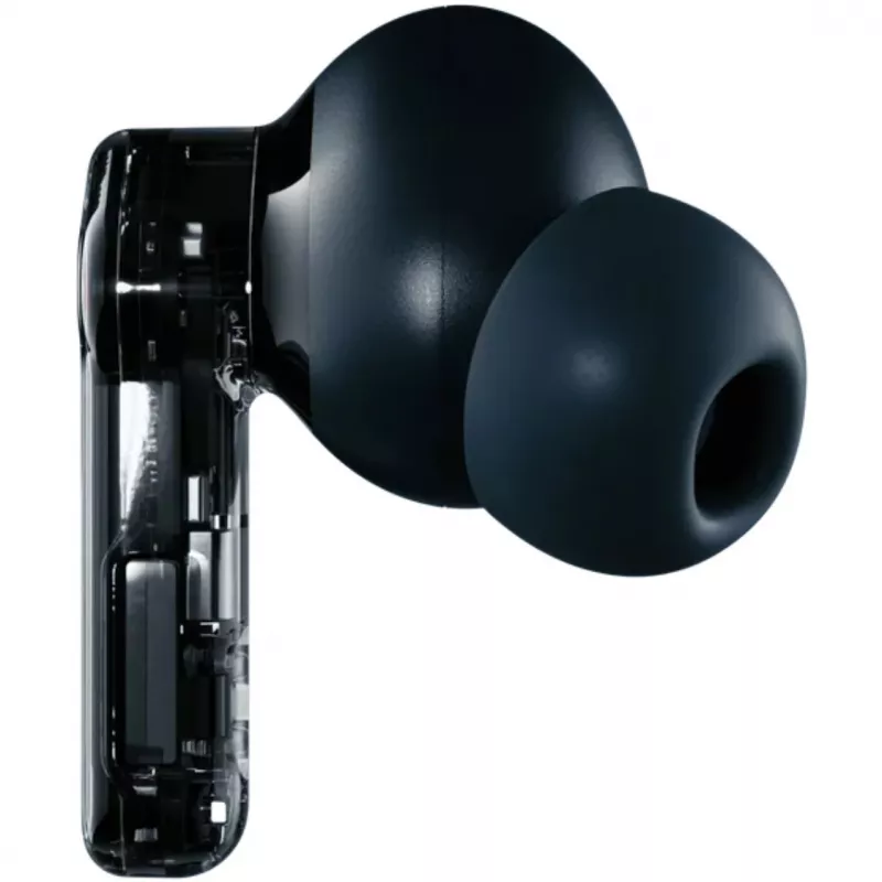 Nothing Ear Ausinės Tikrai Belaidės Stereo (TWS) Vidinės Ausinės skambučiams/muzikai Bluetooth Juodos - Skaidrios (A10600061)