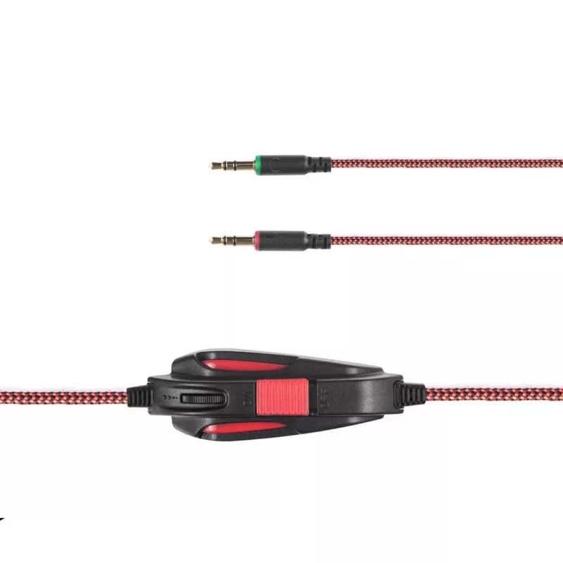 MODECOM Volcano MC-831 Rage Red ausinės žaidėjams