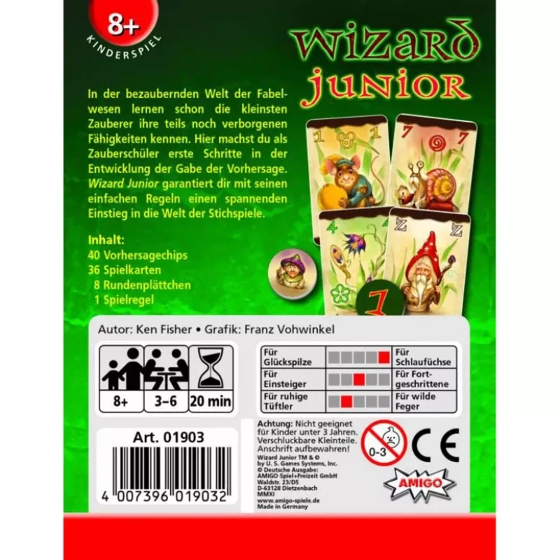 Žaidimas kortomis Wizard Junior