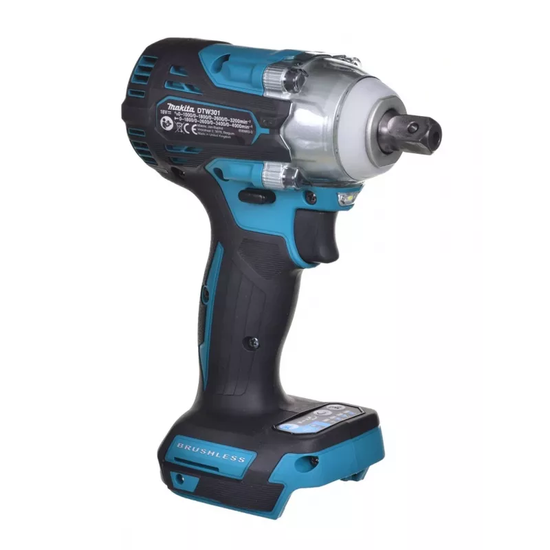MAKITA DTW301Z akumuliatorinis smūginis suktuvas 1/2 inch 18V juodas, mėlynas