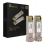 Extralink SFP28 25G 2 rinkinys | SFP28 modulis | 25Gbps, LC/UPC dupleksas, 1310nm, 10km, vienmodis, DOM tinklo siųstuvas-imtuvas
