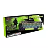 Mechaninė klaviatūra MEDIA-TECH MT1260 Red Core MX60, 60% formatai, CHERRY MX Red jungikliai, RGB foninis apšvietimas, USB, žalia