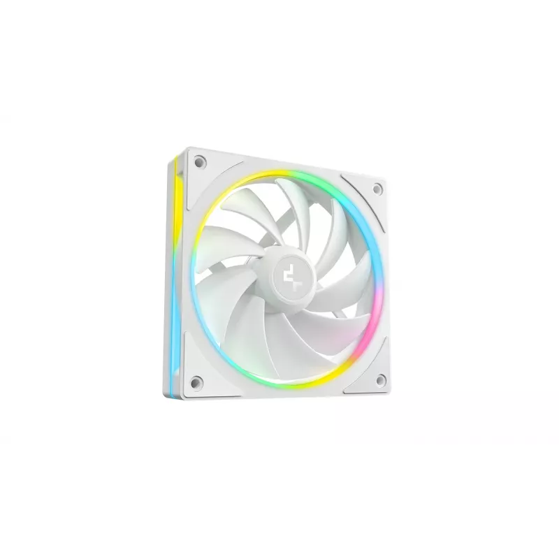 Kompiuterio korpuso ventiliatorius DeepCool FL12 SE WH 12 cm baltas 3 vnt.